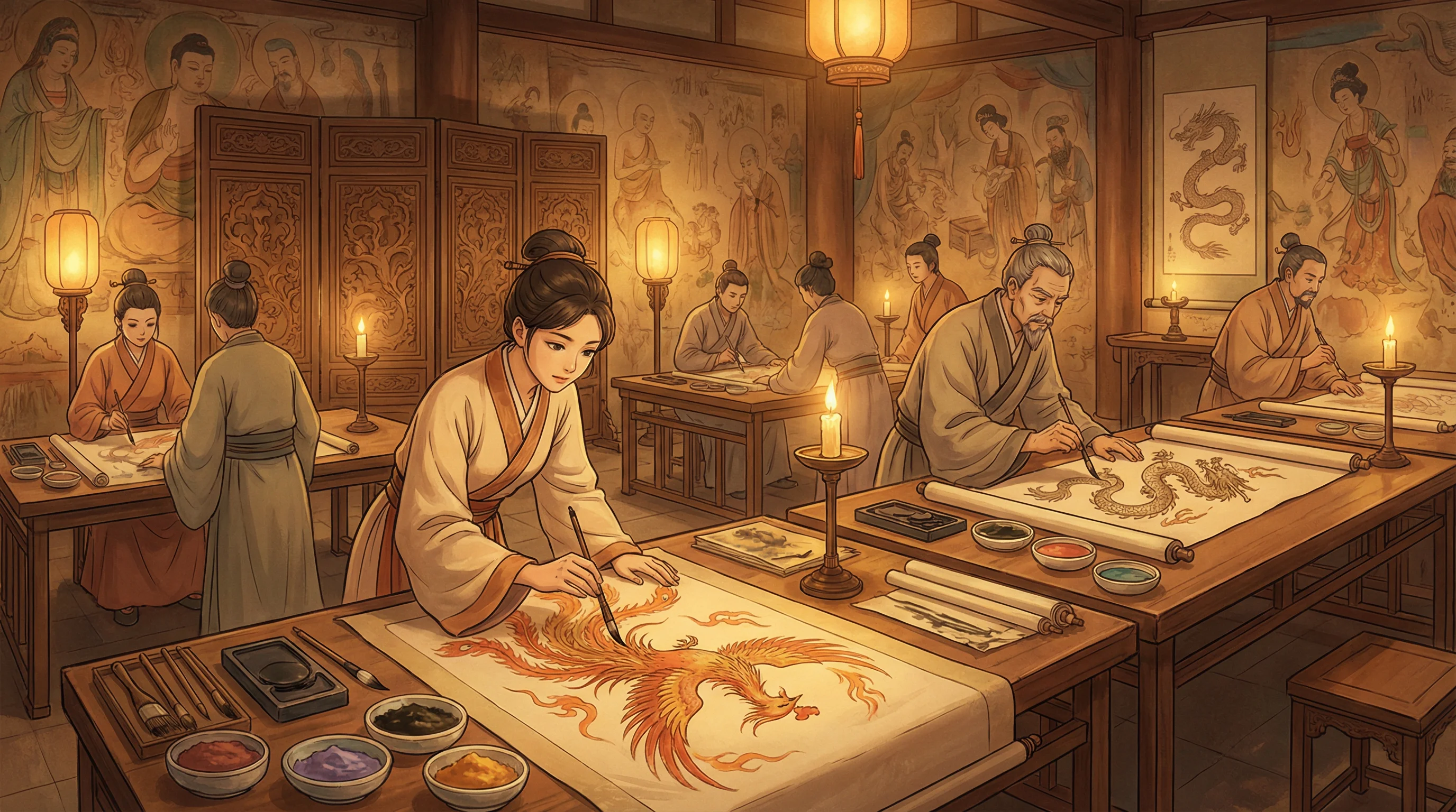 画师入驻 - 黄片 国风动漫画师